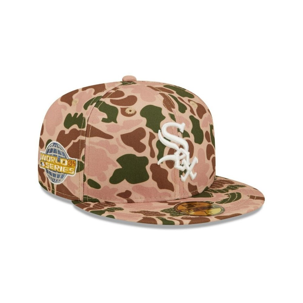 BRAND New Era Chicago White Sox 59 Fifty Duck Camo Hat Size 7 3/8